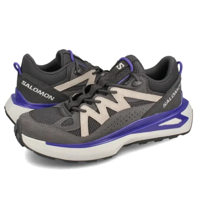 ODYSSEY Elmt Low „Negru Alb Violet”