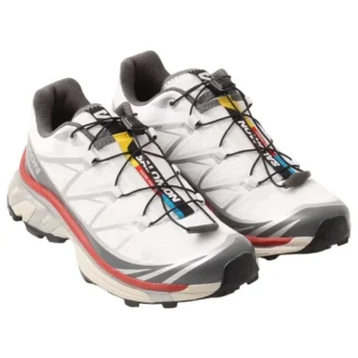 SALOMON x ATMOS XT-6 „White Castlerock Haute Red”