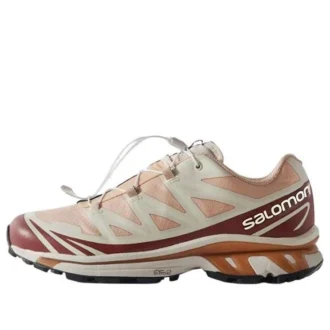 Salomon x Kith XT-6 Gore-Tex Crem Roz Roșu