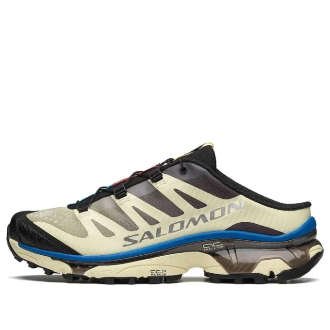 SALOMON x MM6 Maison Margiela XT-4 Mule „Transparent Yellow Lapis Blu”