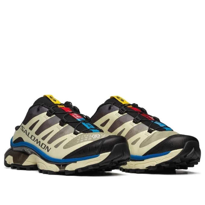 SALOMON x MM6 Maison Margiela XT-4 Mule „Transparent Yellow Lapis Blu”