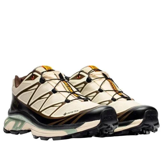 SALOMON x SNS XT-6 Gore-Tex „Almond Milk Seagrass”