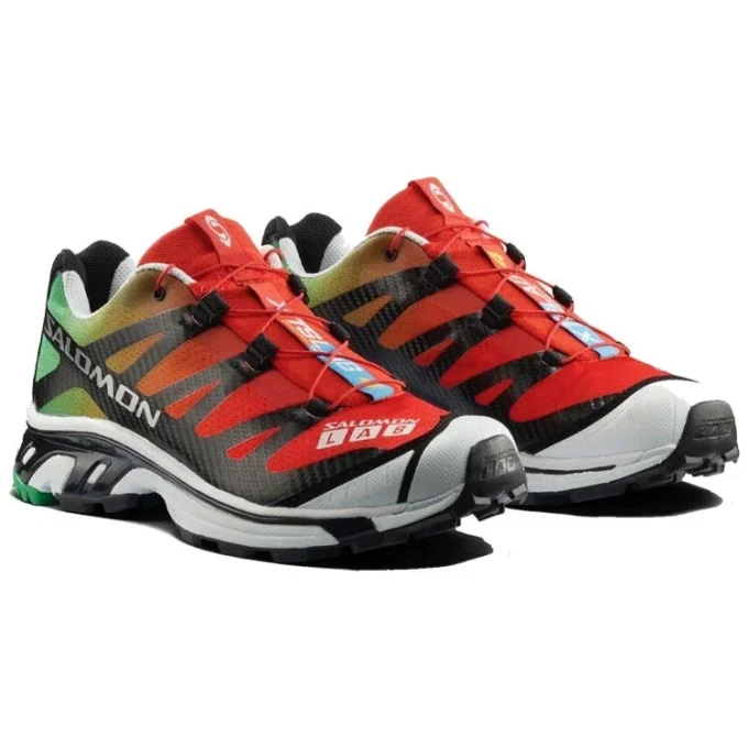 SALOMON x The Broken Arm XT-4 „Roșu Negru Verde”