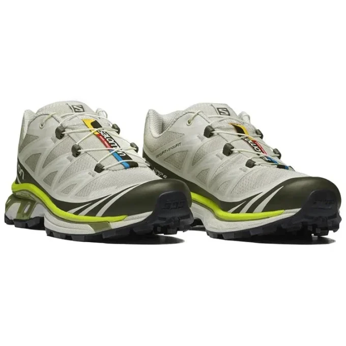 Salomon XT-6 „Grey Beige Neon”