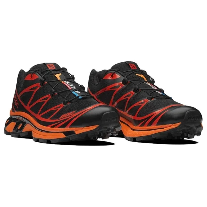 Salomon XT-6 „Negru Roșu Portocaliu”