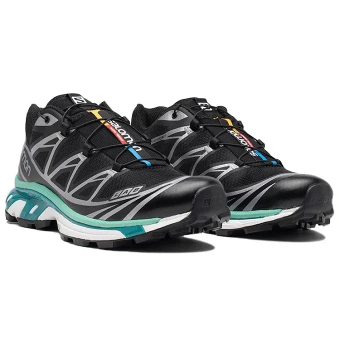 Salomon XT-6 „Negru-verde-albastru” Salomon XT-6 „Negru-verde-albastru”