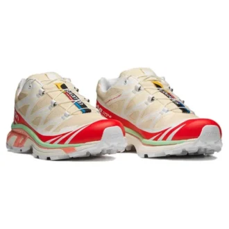 Salomon XT-6 „Shortbread Poppy Red Green Ash”
