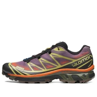 Salomon XT-6 Skyline „Gri, portocaliu, violet”