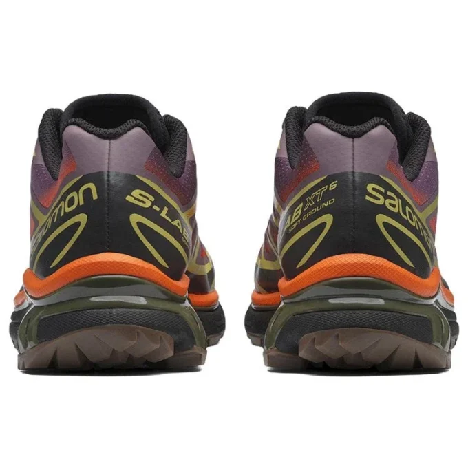 Salomon XT-6 Skyline „Gri, portocaliu, violet”