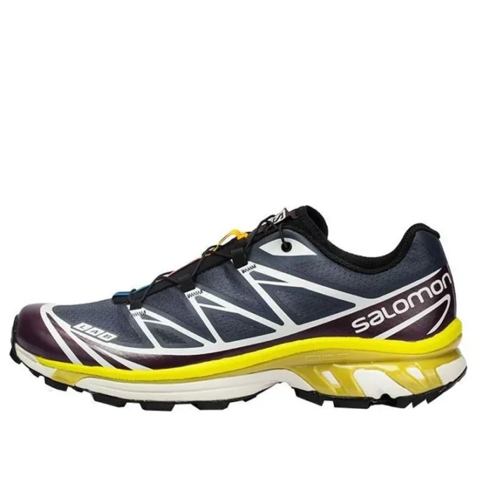 Salomon XT-6 Trail „Negru, Violet, Galben” Salomon XT-6 Trail „Negru, Violet, Galben”