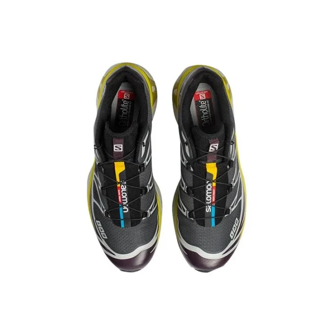 Salomon XT-6 Trail „Negru, Violet, Galben” Salomon XT-6 Trail „Negru, Violet, Galben”