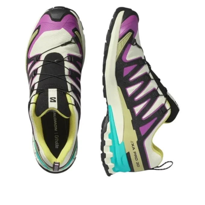 XA PRO 3D V9 Gore-Tex „Galben transparent/Negru”