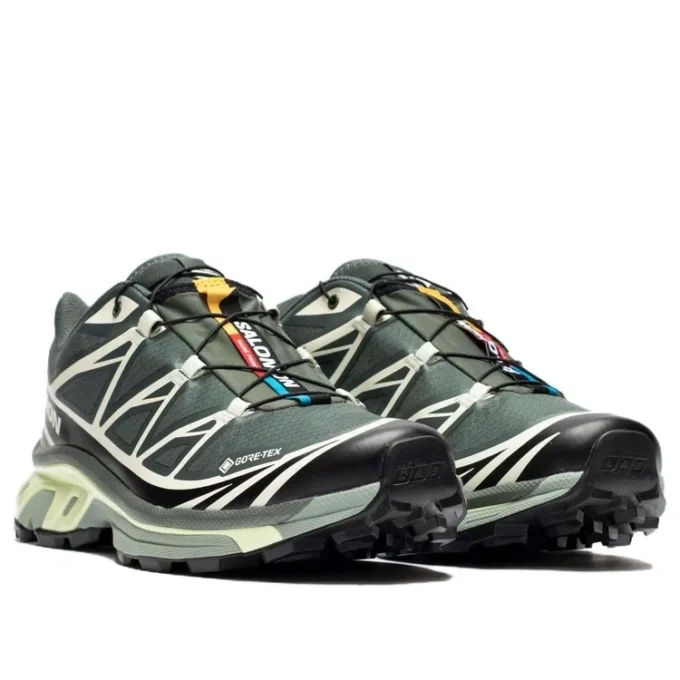 XT-6 Gore-Tex „Black Lime Cream”